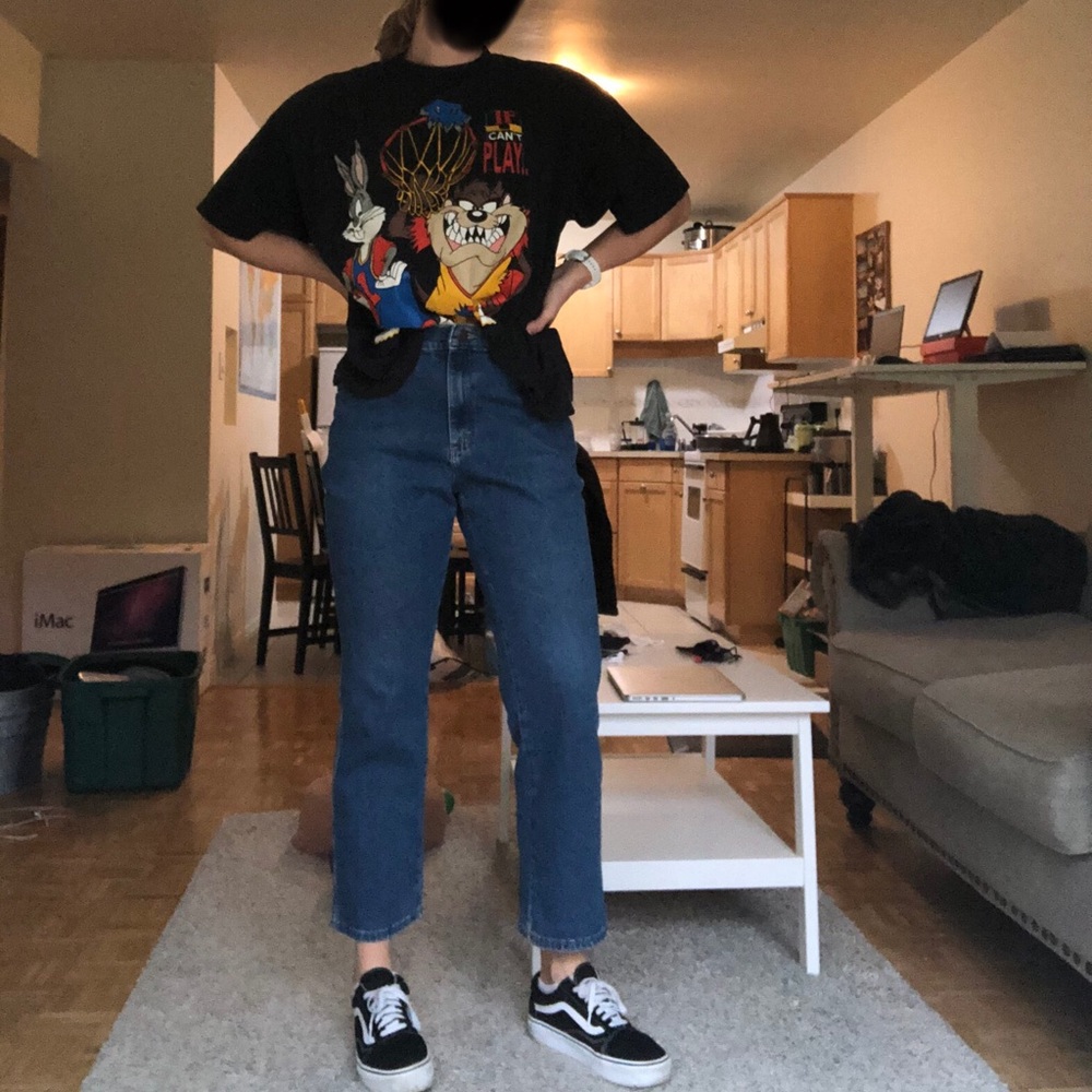 Lee’s Brand high-waisted Mom Jeans